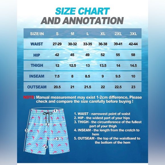 Dolphin Swim Trunks with Mesh Liner - Picture 4 of 6